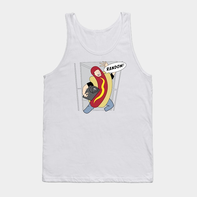 Random! Hotdog Skit Tank Top by Gimmickbydesign